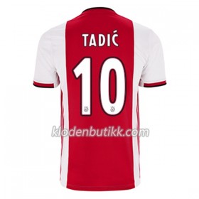 AFC Ajax Dusan Tadic 10 Hjemme Fotballdrakt 2019-2020 Kortermet